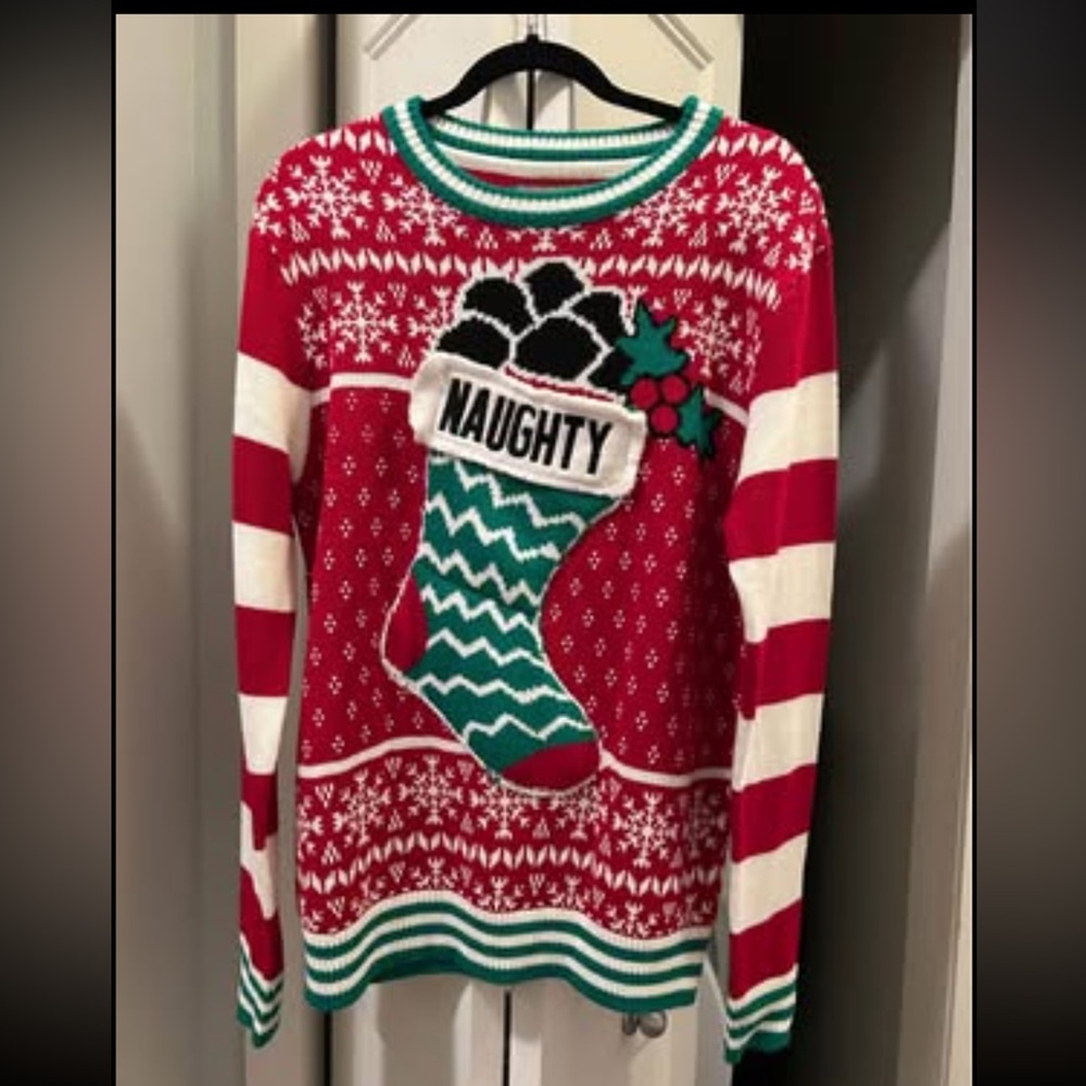 Ugly Christmas sweater. Size L